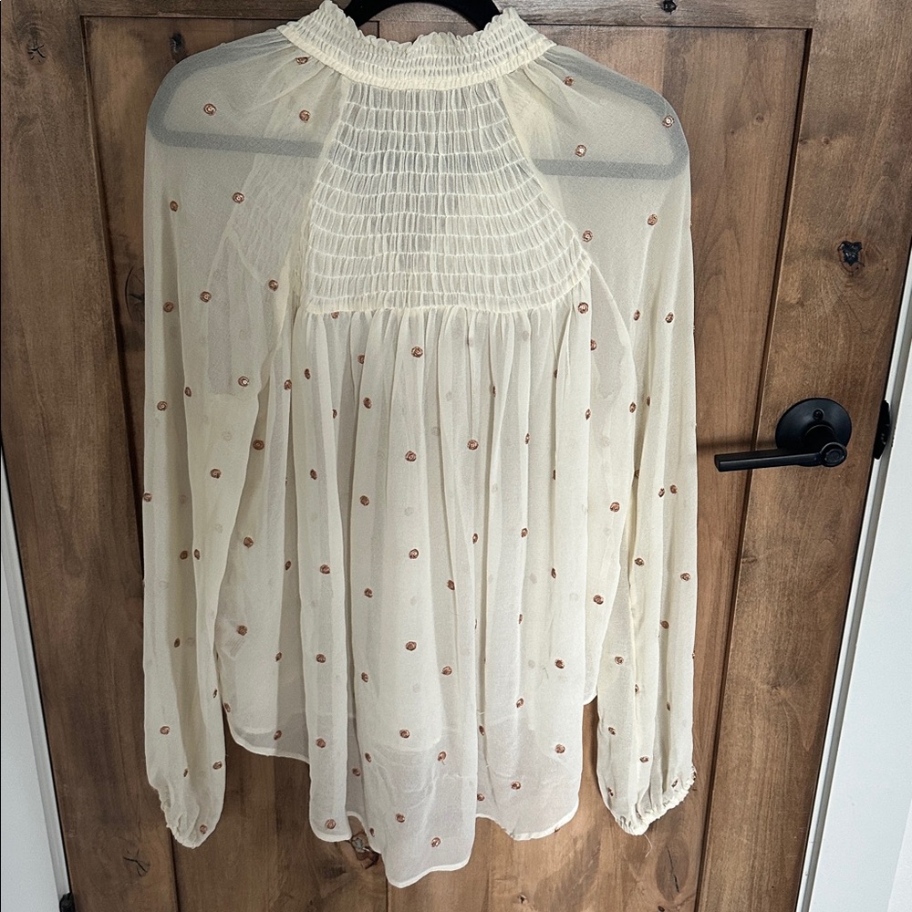 Free people ready to run sheer blouse - Picture 10 of 12